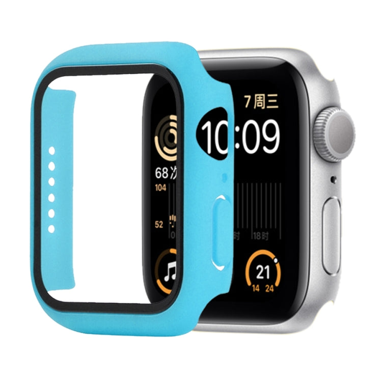 衝撃吸収PC＋強化ガラス保護ケース、梱包用カートン付き、Apple Watch 44mm（オレンジ）用、Apple Watch Series 6 / 5 / 4 / Watch SE 44mm用、Apple Watch Series 6 & SE & 5 & 4 44mm用、Apple Watch Series 3 & 2 & 1 42mm用