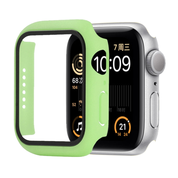 衝撃吸収PC＋強化ガラス保護ケース、梱包用カートン付き、Apple Watch 44mm（オレンジ）用、Apple Watch Series 6 / 5 / 4 / Watch SE 44mm用、Apple Watch Series 6 & SE & 5 & 4 44mm用、Apple Watch Series 3 & 2 & 1 42mm用