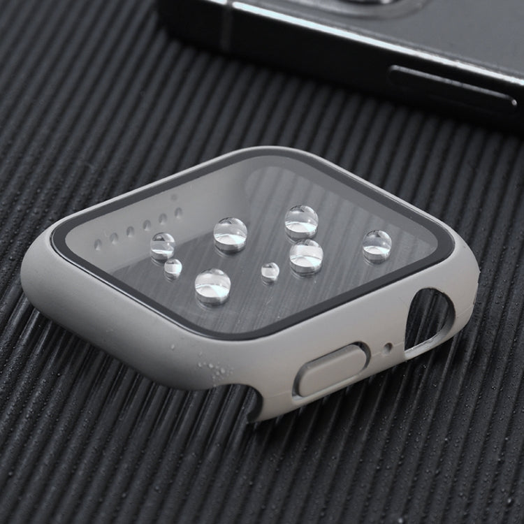 衝撃吸収PC＋強化ガラス保護ケース、梱包用カートン付き、Apple Watch 44mm（オレンジ）用、Apple Watch Series 6 / 5 / 4 / Watch SE 44mm用、Apple Watch Series 6 & SE & 5 & 4 44mm用、Apple Watch Series 3 & 2 & 1 42mm用
