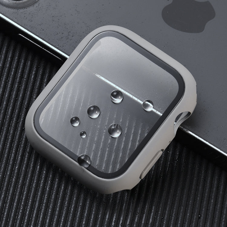 衝撃吸収PC＋強化ガラス保護ケース、梱包用カートン付き、Apple Watch 44mm（オレンジ）用、Apple Watch Series 6 / 5 / 4 / Watch SE 44mm用、Apple Watch Series 6 & SE & 5 & 4 44mm用、Apple Watch Series 3 & 2 & 1 42mm用