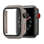 衝撃吸収PC＋強化ガラス保護ケース、梱包用カートン付き、Apple Watch 44mm（オレンジ）用、Apple Watch Series 6 / 5 / 4 / Watch SE 44mm用、Apple Watch Series 6 & SE & 5 & 4 44mm用、Apple Watch Series 3 & 2 & 1 42mm用