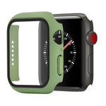 衝撃吸収PC＋強化ガラス保護ケース、梱包用カートン付き、Apple Watch 44mm（オレンジ）用、Apple Watch Series 6 / 5 / 4 / Watch SE 44mm用、Apple Watch Series 6 & SE & 5 & 4 44mm用、Apple Watch Series 3 & 2 & 1 42mm用