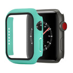 衝撃吸収PC＋強化ガラス保護ケース、梱包用カートン付き、Apple Watch 44mm（オレンジ）用、Apple Watch Series 6 / 5 / 4 / Watch SE 44mm用、Apple Watch Series 6 & SE & 5 & 4 44mm用、Apple Watch Series 3 & 2 & 1 42mm用