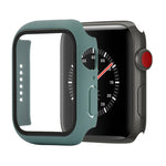 衝撃吸収PC＋強化ガラス保護ケース、梱包用カートン付き、Apple Watch 44mm（オレンジ）用、Apple Watch Series 6 / 5 / 4 / Watch SE 44mm用、Apple Watch Series 6 & SE & 5 & 4 44mm用、Apple Watch Series 3 & 2 & 1 42mm用