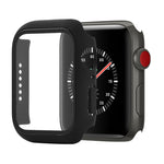 衝撃吸収PC＋強化ガラス保護ケース、梱包用カートン付き、Apple Watch 44mm（オレンジ）用、Apple Watch Series 6 / 5 / 4 / Watch SE 44mm用、Apple Watch Series 6 & SE & 5 & 4 44mm用、Apple Watch Series 3 & 2 & 1 42mm用