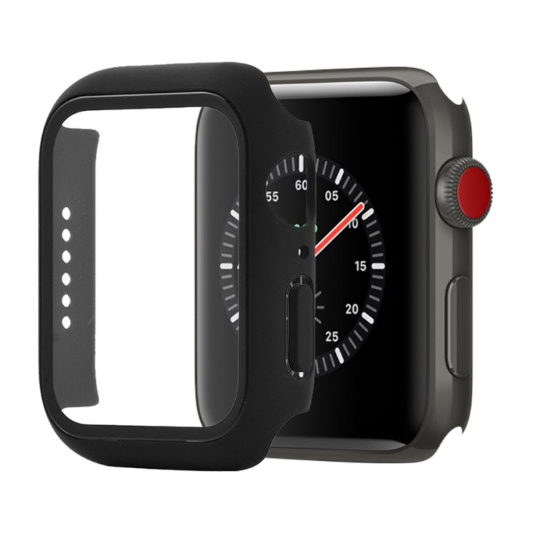衝撃吸収PC＋強化ガラス保護ケース、梱包用カートン付き、Apple Watch 44mm（オレンジ）用、Apple Watch Series 6 / 5 / 4 / Watch SE 44mm用、Apple Watch Series 6 & SE & 5 & 4 44mm用、Apple Watch Series 3 & 2 & 1 42mm用