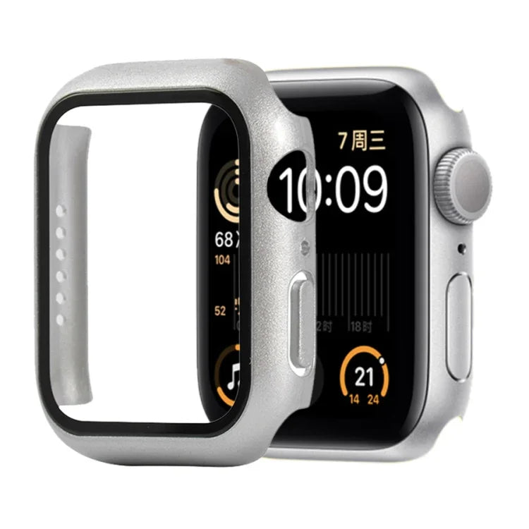 衝撃吸収PC＋強化ガラス保護ケース（梱包箱付き）Apple Watch 44mm（オレンジ）、Apple Watch Series 6 / 5 / 4 / Watch SE 40mm 用、Apple Watch Series 3 & 2 & 1 38mm 用