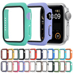 衝撃吸収PC＋強化ガラス保護ケース（梱包箱付き）Apple Watch 44mm（オレンジ）、Apple Watch Series 6 / 5 / 4 / Watch SE 40mm 用、Apple Watch Series 3 & 2 & 1 38mm 用