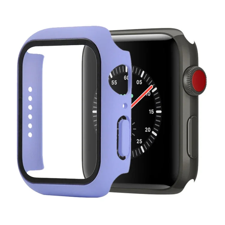 衝撃吸収PC＋強化ガラス保護ケース（梱包箱付き）Apple Watch 44mm（オレンジ）、Apple Watch Series 6 / 5 / 4 / Watch SE 40mm 用、Apple Watch Series 3 & 2 & 1 38mm 用