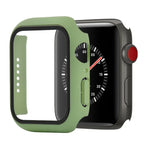 衝撃吸収PC＋強化ガラス保護ケース（梱包箱付き）Apple Watch 44mm（オレンジ）、Apple Watch Series 6 / 5 / 4 / Watch SE 40mm 用、Apple Watch Series 3 & 2 & 1 38mm 用