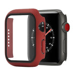 衝撃吸収PC＋強化ガラス保護ケース（梱包箱付き）Apple Watch 44mm（オレンジ）、Apple Watch Series 6 / 5 / 4 / Watch SE 40mm 用、Apple Watch Series 3 & 2 & 1 38mm 用