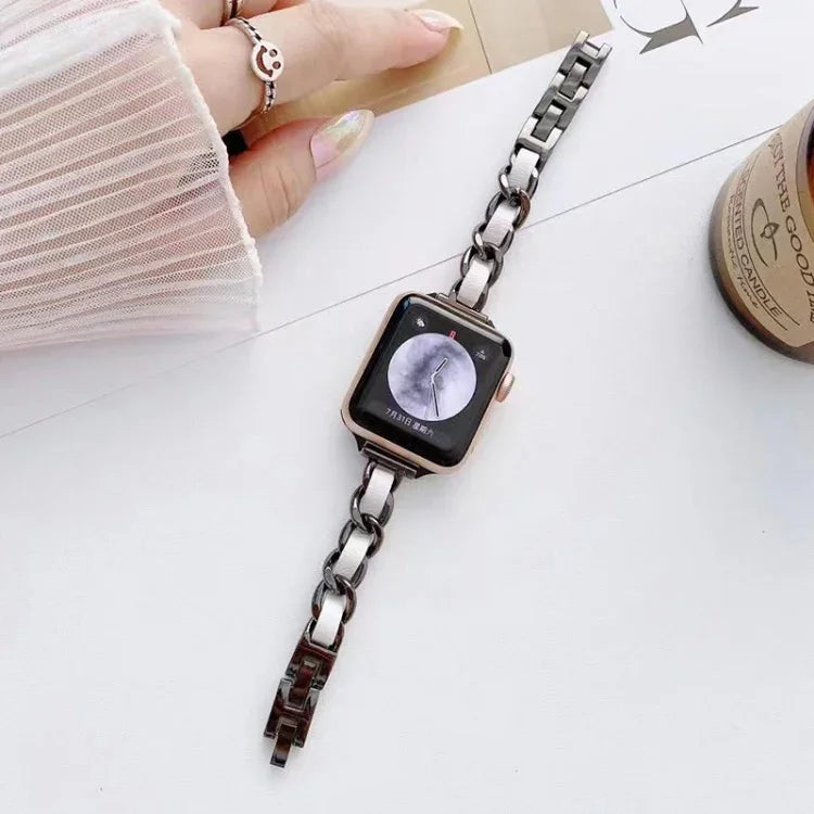 シングルロウメタル交換用ストラップ Apple Watch Series 用, 7 41mm / 6 & SE & 5 & 4 40mm / 3 & 2 & 1 38mm, 7 45mm / 6 & SE & 5 & 4 44mm / 3 & 2 & 1 42mm