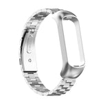 三連鋼製交換用ストラップ腕時計バンド、Samsung Galaxy Fit2 SM-R220用