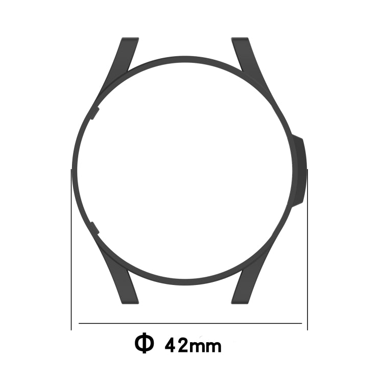 ハーフカバーホローPC保護ケース、Samsung Galaxy Watch4 Classic 42mm用、Samsung Galaxy Watch4 40mm用、Samsung Galaxy Watch4 44mm用