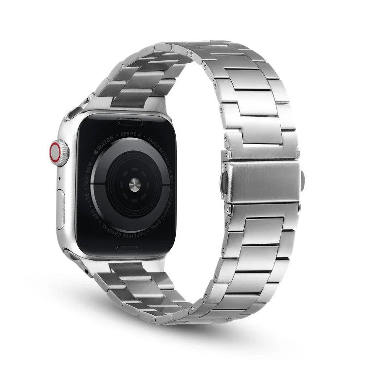 超薄型三粒メタル交換用ストラップ Apple Watch Series 用, 7 41mm / 6 & SE & 5 & 4 40mm / 3 & 2 & 1 38mm, 7 45mm / 6 & SE & 5 & 4 44mm / 3 & 2 & 1 42mm