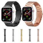 超薄型三粒メタル交換用ストラップ Apple Watch Series 用, 7 41mm / 6 & SE & 5 & 4 40mm / 3 & 2 & 1 38mm, 7 45mm / 6 & SE & 5 & 4 44mm / 3 & 2 & 1 42mm