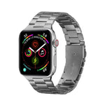 超薄型三粒メタル交換用ストラップ Apple Watch Series 用, 7 41mm / 6 & SE & 5 & 4 40mm / 3 & 2 & 1 38mm, 7 45mm / 6 & SE & 5 & 4 44mm / 3 & 2 & 1 42mm