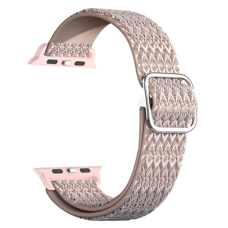 調節可能な菱形テクスチャー伸縮交換用ストラップ Apple Watch Series 用, 7 41mm / 6 & SE & 5 & 4 40mm / 3 & 2 & 1 38mm, 7 45mm / 6 & SE & 5 & 4 44mm / 3 & 2 & 1 42mm