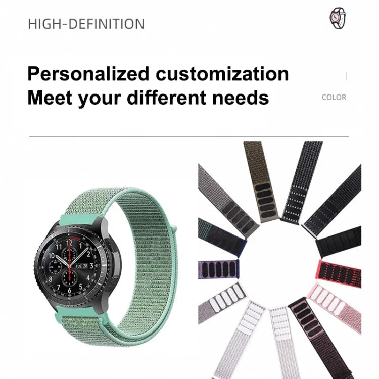 ナイロンループ交換用ストラップ 時計バンド Samsung Galaxy Watch4 Classic/Watch4用