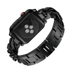 シングルロウデニムダイヤモンド合金ウォッチバンド、Apple Watch Series 8&7 41mm / SE 2&6&SE&5&4 40mm / 3&2&1 38mm対応、Apple Watch Series 8&7 45mm / SE 2&6&SE&5&4 44mm / 3&2&1 42mm対応