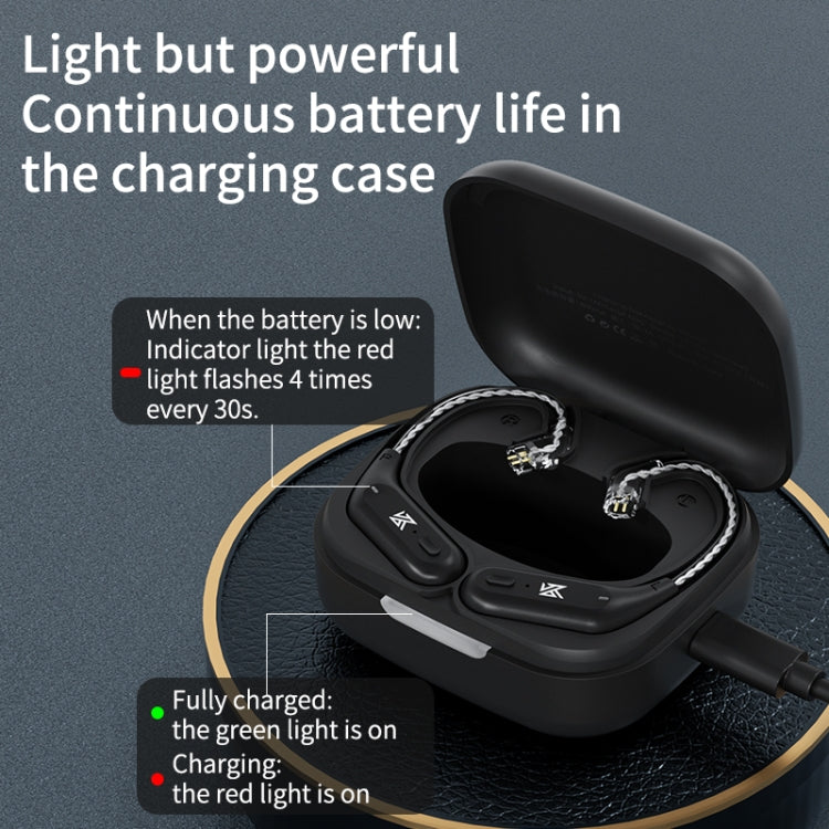 KZ AZ09 Bluetoothヘッドセットイヤーフック5.2ワイヤレスBluetoothモジュールアップグレードケーブル、C、B
