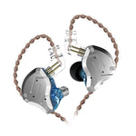 KZ ZS10 Pro 10-unit Ring Iron Gaming In-ear Wired Earphone,, ZS10 Pro Mic Version(Purple), ZS10 Pro Mic Version(Diamond Blue), ZS10 Pro Standard Version(Black), ZS10 Pro Standard Version(Blue), ZS10 Pro Standard Version(Streamer Blue)                  ...