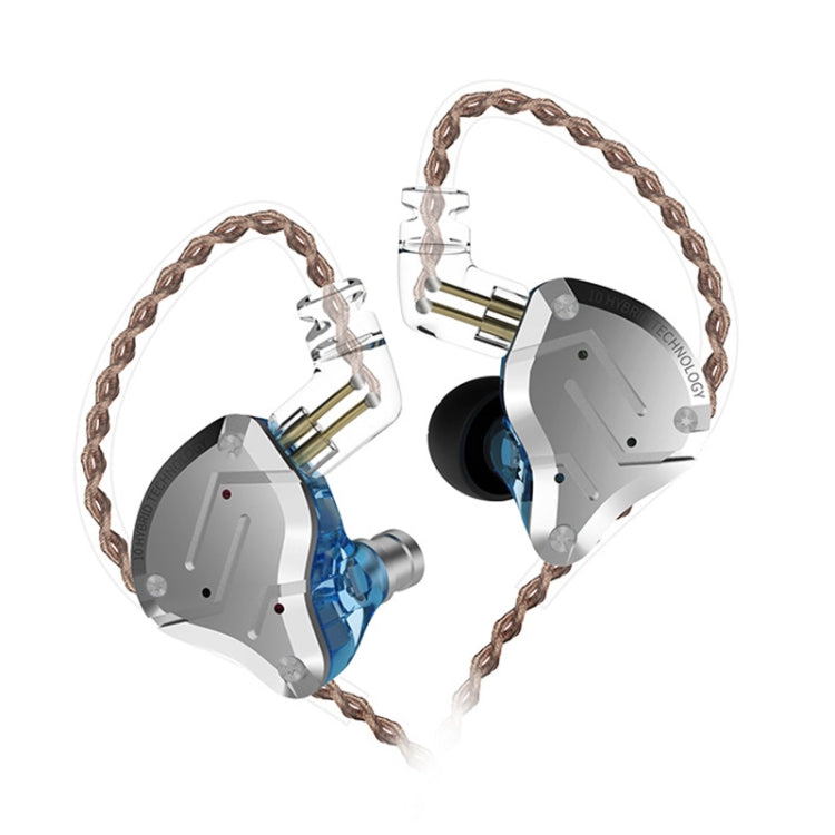 KZ ZS10 Pro 10ユニットリングアイアンゲーミングインイヤー有線イヤホン、ZS10 Proマイクバージョン（ストリーマーブルー）、ZS10 Proマイクバージョン（グレアゴールド）、ZS10 Proマイクバージョン（パープル）、ZS10 Proマイクバージョン（ダイヤモンドブルー）、ZS10 Proスタンダードバージョン（ブラック）