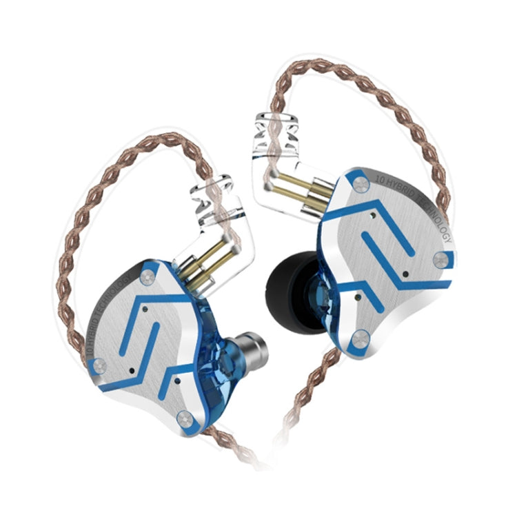 KZ ZS10 Pro 10-unit Ring Iron Gaming In-ear Wired Earphone,, ZS10 Pro Mic Version(Purple), ZS10 Pro Mic Version(Diamond Blue), ZS10 Pro Standard Version(Black), ZS10 Pro Standard Version(Blue), ZS10 Pro Standard Version(Streamer Blue)                  ...