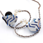 KZ ZS10 Pro 10ユニットリングアイアンゲーミングインイヤー有線イヤホン、ZS10 Proマイクバージョン（ストリーマーブルー）、ZS10 Proマイクバージョン（グレアゴールド）、ZS10 Proマイクバージョン（パープル）、ZS10 Proマイクバージョン（ダイヤモンドブルー）、ZS10 Proスタンダードバージョン（ブラック）