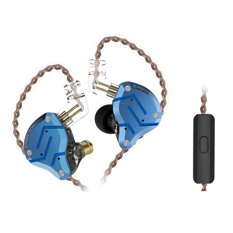 KZ ZS10 Pro 10-unit Ring Iron Gaming In-ear Wired Earphone,, ZS10 Pro Mic Version(Purple), ZS10 Pro Mic Version(Diamond Blue), ZS10 Pro Standard Version(Black), ZS10 Pro Standard Version(Blue), ZS10 Pro Standard Version(Streamer Blue)                  ...
