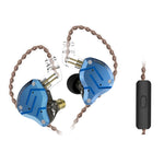 KZ ZS10 Pro 10ユニットリングアイアンゲーミングインイヤー有線イヤホン、ZS10 Proマイクバージョン（ストリーマーブルー）、ZS10 Proマイクバージョン（グレアゴールド）、ZS10 Proマイクバージョン（パープル）、ZS10 Proマイクバージョン（ダイヤモンドブルー）、ZS10 Proスタンダードバージョン（ブラック）