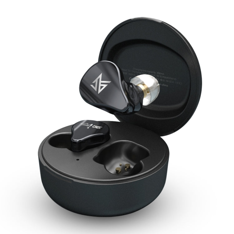 KZ SA08 ワイヤレス4ユニット5BAバランスアーマチュアBluetoothインイヤーTWSイヤホン、SA08