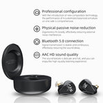 KZ SA08 ワイヤレス4ユニット5BAバランスアーマチュアBluetoothインイヤーTWSイヤホン、SA08
