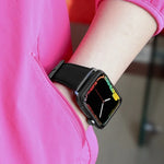 オイルワックス本革ストラップウォッチバンド、Apple Watch Series 8&7 41mm / SE 2&6&SE&5&4 40mm / 3&2&1 38mm対応、Apple Watch Series 7 41mm / 6 & SE & 5 & 4 40mm / 3 & 2 & 1 38mm対応
