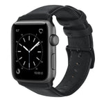 オイルワックス本革ストラップウォッチバンド、Apple Watch Series 8&7 41mm / SE 2&6&SE&5&4 40mm / 3&2&1 38mm対応、Apple Watch Series 7 41mm / 6 & SE & 5 & 4 40mm / 3 & 2 & 1 38mm対応