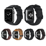 オイルワックス本革ストラップウォッチバンド、Apple Watch Series 8&7 41mm / SE 2&6&SE&5&4 40mm / 3&2&1 38mm対応、Apple Watch Series 7 41mm / 6 & SE & 5 & 4 40mm / 3 & 2 & 1 38mm対応