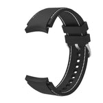 シリコン縫い目交換用ストラップバンド、Samsung Galaxy Watch4 / Watch4 Classic対応