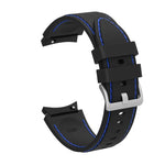 シリコン縫い目交換用ストラップバンド、Samsung Galaxy Watch4 / Watch4 Classic対応