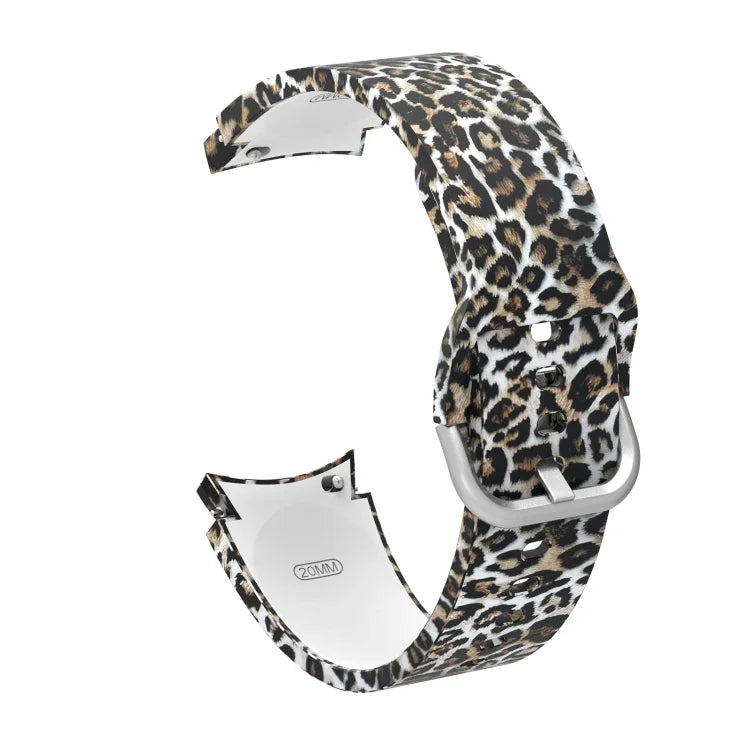 シリコンプリント交換用ストラップバンド、Samsung Galaxy Watch4 / Watch4 Classic対応