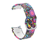 シリコンプリント交換用ストラップバンド、Samsung Galaxy Watch4 / Watch4 Classic対応