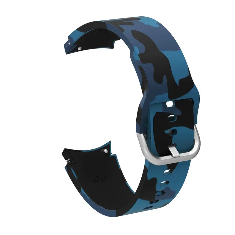 シリコンプリント交換用ストラップバンド、Samsung Galaxy Watch4 / Watch4 Classic対応