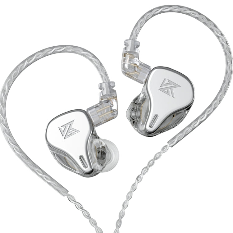 KZ DQ6 3ユニットダイナミックHiFiインイヤー有線イヤホン、マイクなし、マイク付き