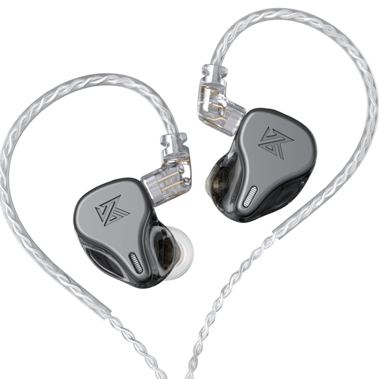 KZ DQ6 3ユニットダイナミックHiFiインイヤー有線イヤホン、マイクなし、マイク付き
