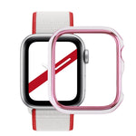 ツートン電気めっきPC保護ウォッチケース、Apple Watch Series 6 / 5 / 4 / Watch SE 44mm用、Apple Watch Series 3 & 2 & 1 42mm用、Apple Watch Series 6 / 5 / 4 / Watch SE 40mm用