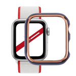 ツートン電気めっきPC保護ウォッチケース、Apple Watch Series 6 / 5 / 4 / Watch SE 44mm用、Apple Watch Series 3 & 2 & 1 42mm用、Apple Watch Series 6 / 5 / 4 / Watch SE 40mm用