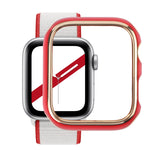 ツートン電気めっきPC保護ウォッチケース、Apple Watch Series 6 / 5 / 4 / Watch SE 44mm用、Apple Watch Series 3 & 2 & 1 42mm用、Apple Watch Series 6 / 5 / 4 / Watch SE 40mm用