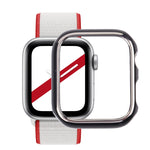 ツートン電気めっきPC保護ウォッチケース、Apple Watch Series 6 / 5 / 4 / Watch SE 44mm用、Apple Watch Series 3 & 2 & 1 42mm用、Apple Watch Series 6 / 5 / 4 / Watch SE 40mm用