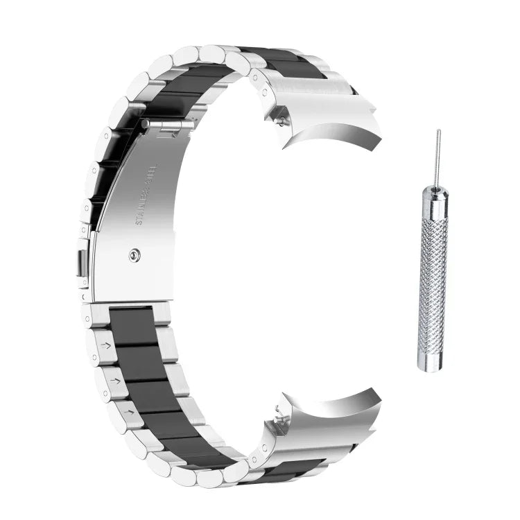 Three Strains Steel Replacement Strap Watchband, For Samsung Galaxy Watch4 / Watch4 Classic