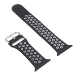 シリコン交換用ストラップ＋画面保護フィルム付き保護ケースセット Apple Watch Series 3 & 2 & 1 42mm 用、Apple Watch Series 6 / 5 / 4 / Watch SE 44mm 用