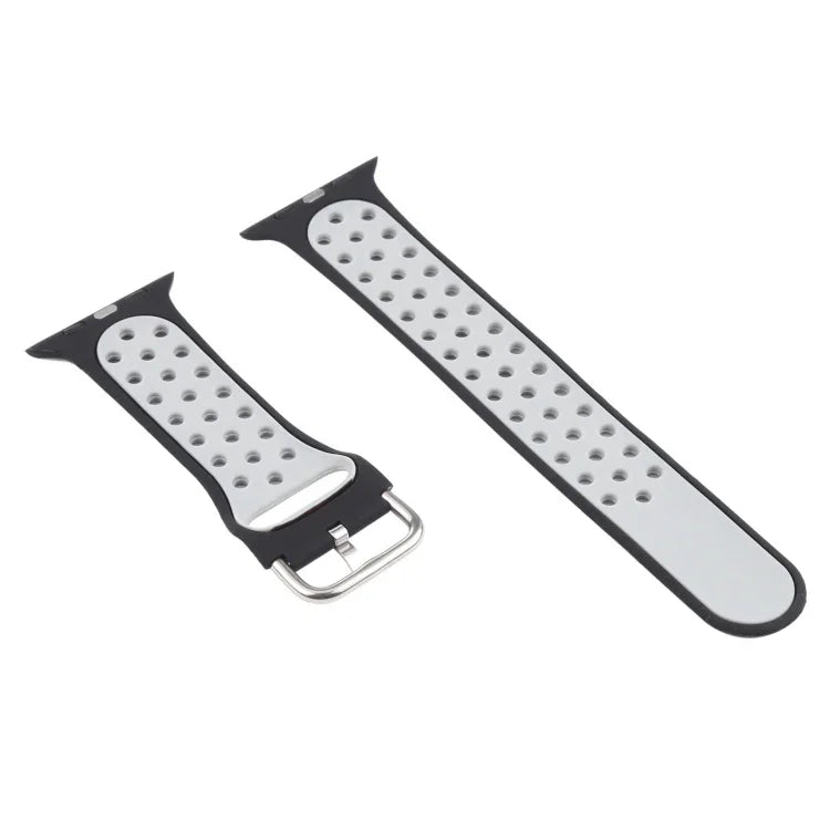 シリコン交換用ストラップ＋画面保護フィルム付き保護ケースセット Apple Watch Series 3 & 2 & 1 42mm 用、Apple Watch Series 6 / 5 / 4 / Watch SE 44mm 用